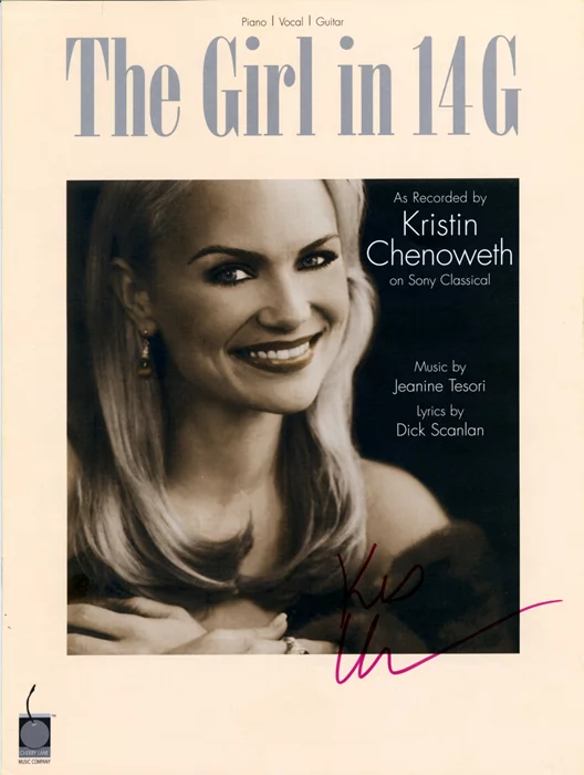 Kristin Chenoweth autograph