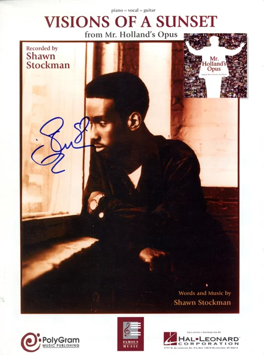 Shawn Stockman autograph