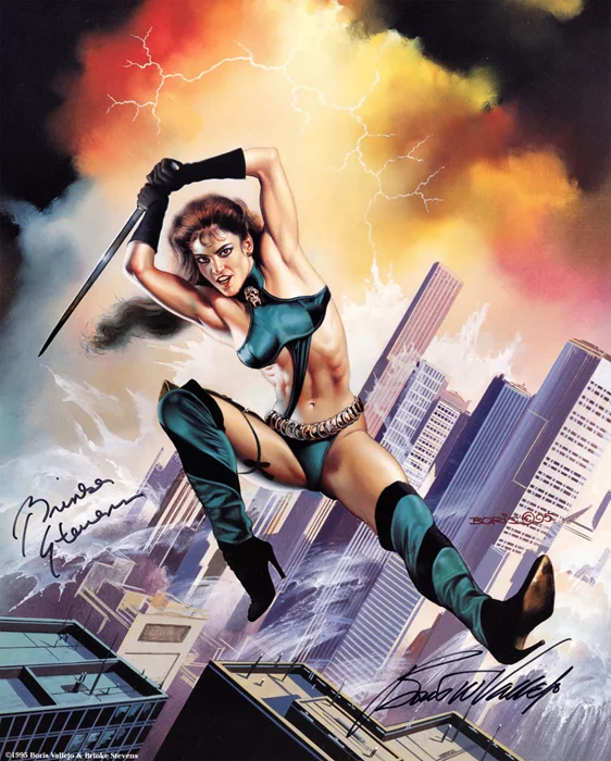 Brinke of Destruction autograph