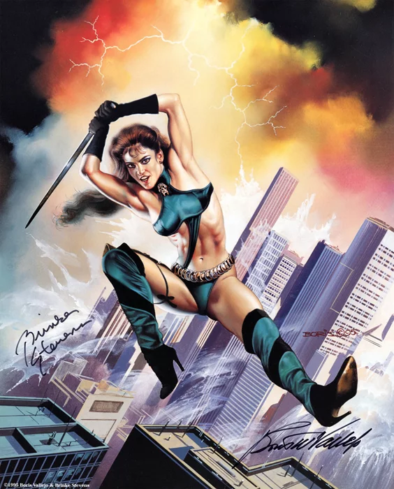 Brinke of Destruction autograph