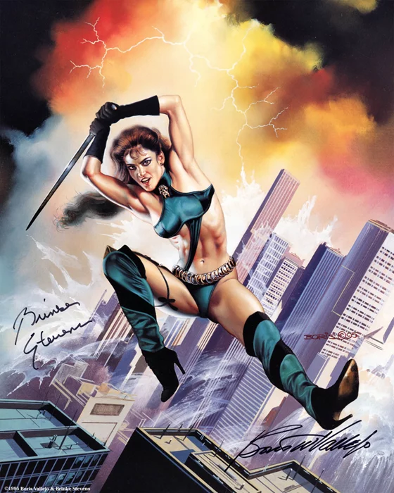 Brinke of Destruction autograph