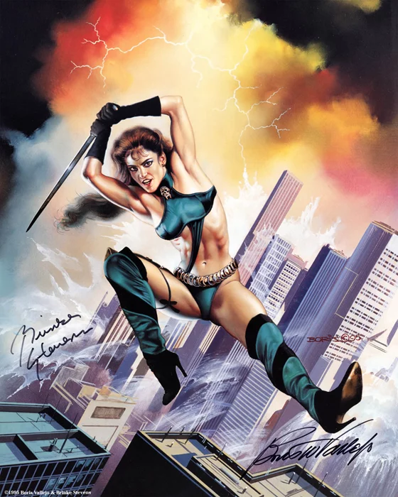 Brinke of Destruction autograph