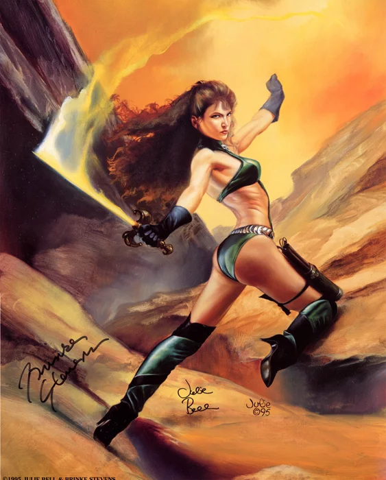 Brinke of Destruction autograph