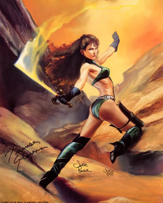 Brinke of Destruction autograph