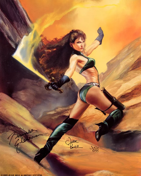 Brinke of Destruction autograph