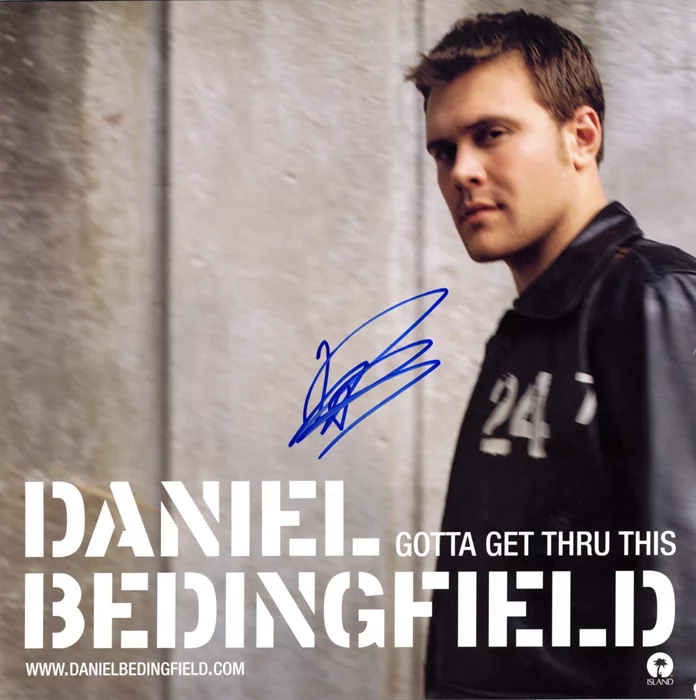 Daniel Bedingfield autograph