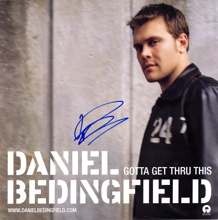 Daniel Bedingfield autograph
