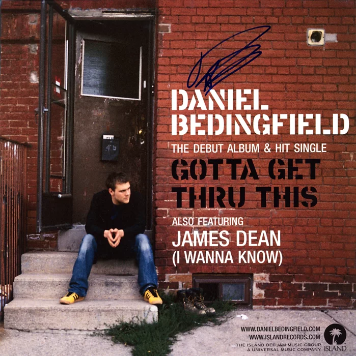 Daniel Bedingfield autograph