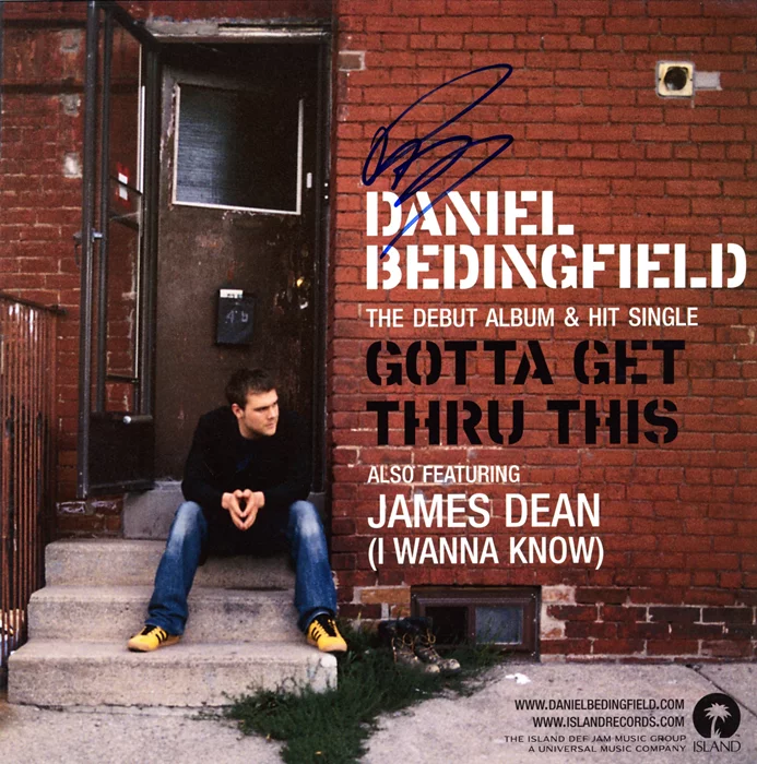 Daniel Bedingfield autograph
