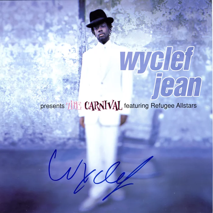 Wyclef Jean autograph