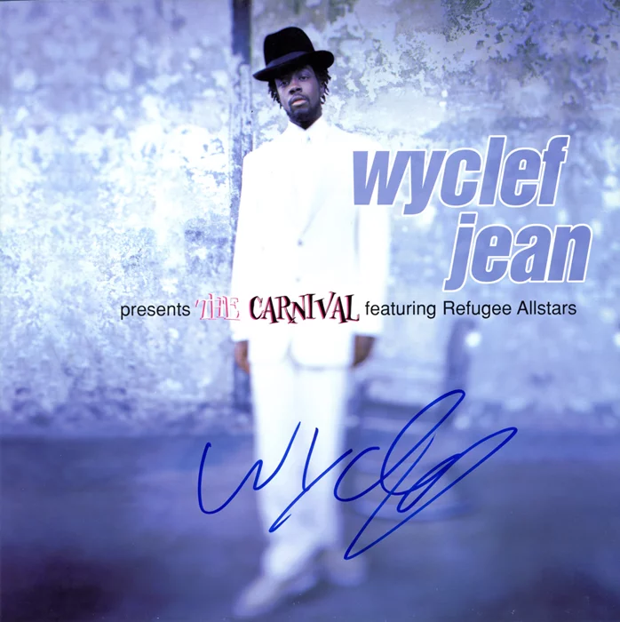 Wyclef Jean autograph