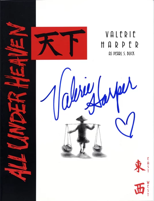 Valerie Harper autograph