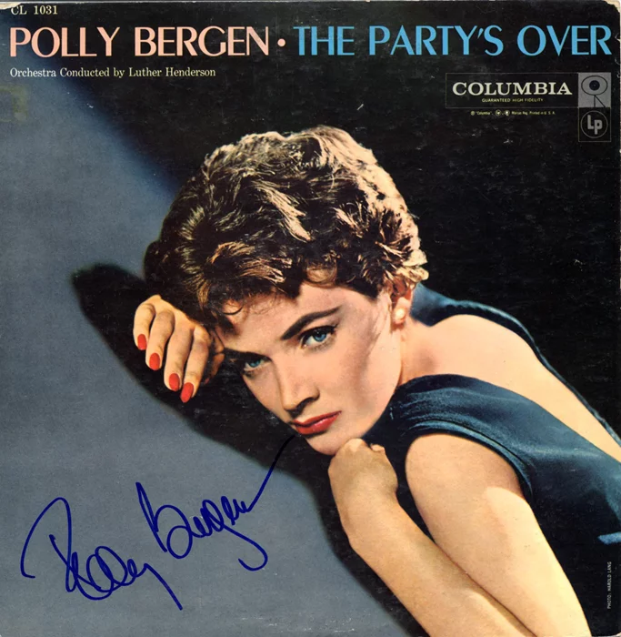 Polly Bergen autograph