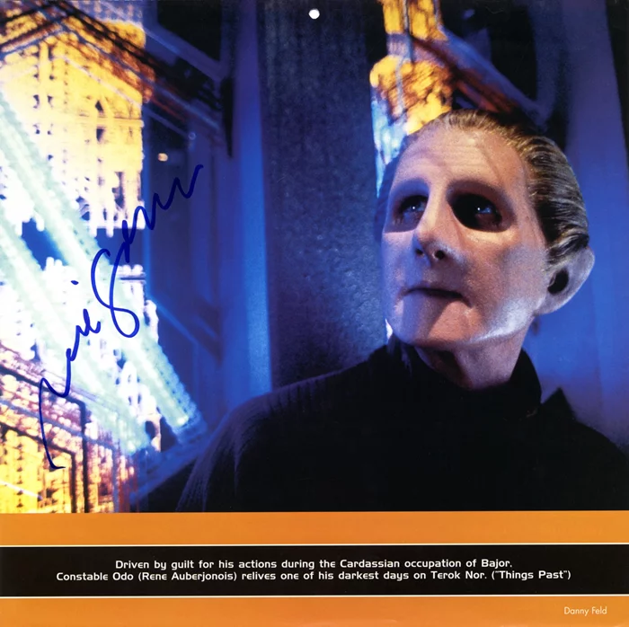 Rene Auberjonois autograph