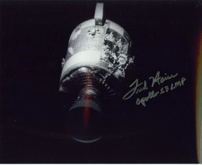 Fred Haise autograph