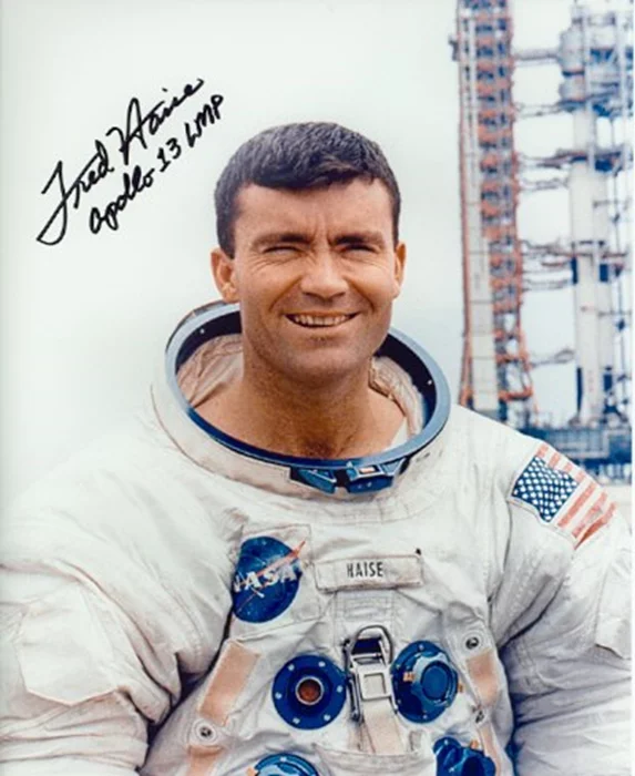 Fred Haise autograph