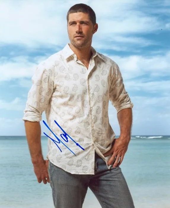 Matthew Fox autograph