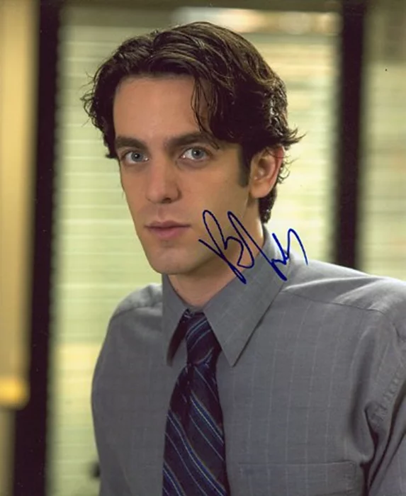 B.J. Novak autograph