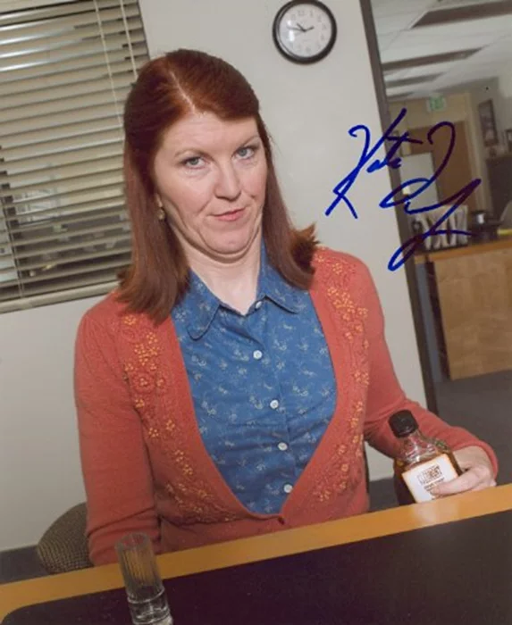 Kate Flannery autograph