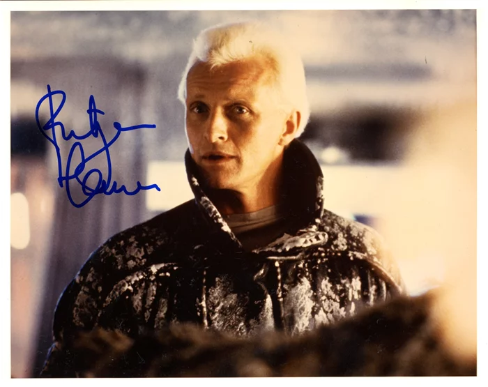 Rutger Hauer autograph