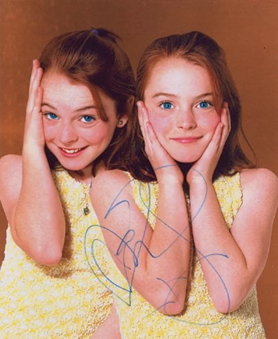 Lindsay Lohan autograph