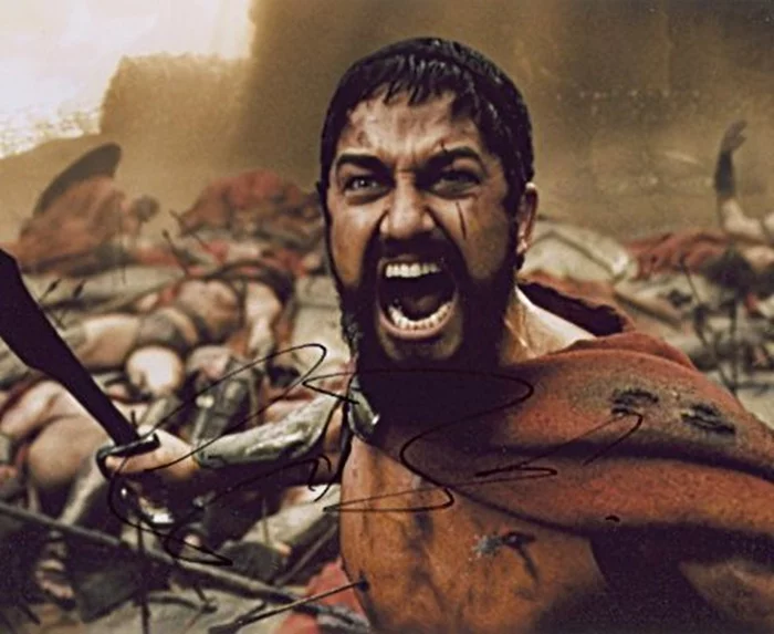 Gerard Butler autograph