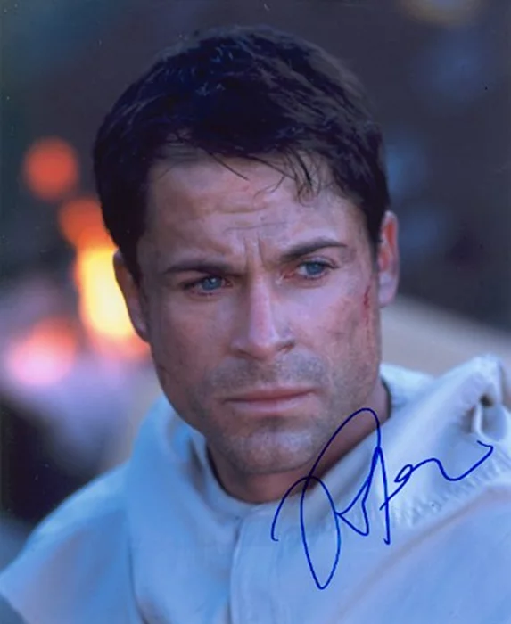 Rob Lowe autograph