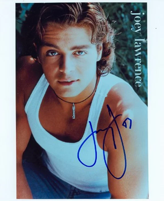 Joey Lawrence autograph