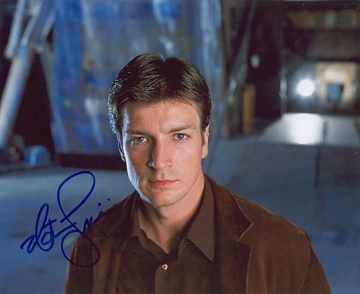 Nathan Fillion autograph
