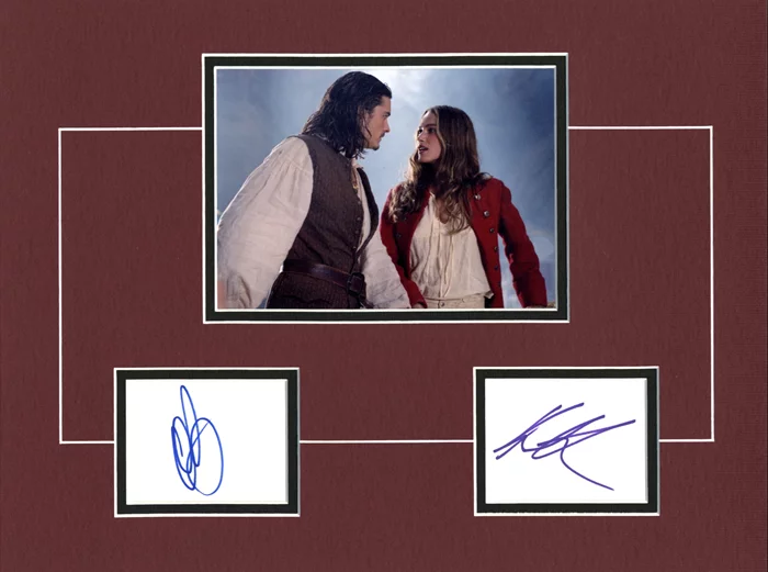 Pirates of The Caribbean autograph