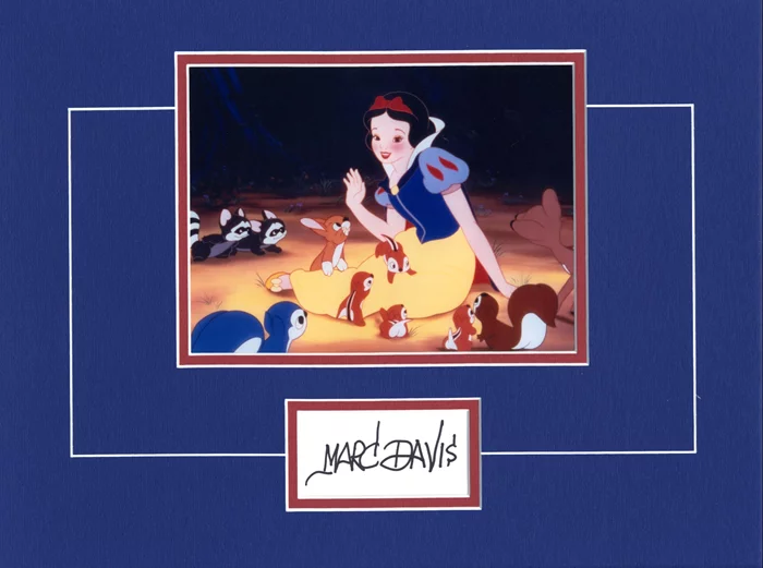 Marc Davis autograph