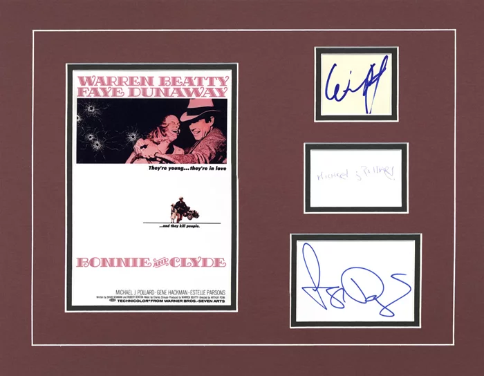 Bonnie and Clyde autograph