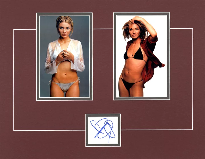 Cameron Diaz autograph
