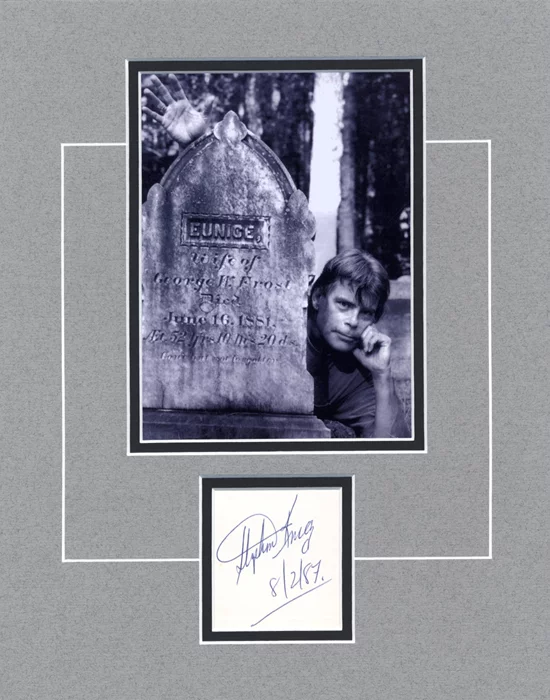 Stephen King autograph