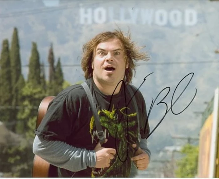 Jack Black autograph