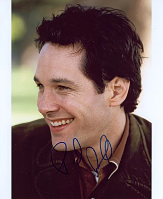 Paul Rudd autograph