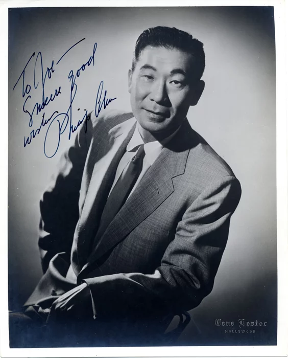 Philip Ahn autograph