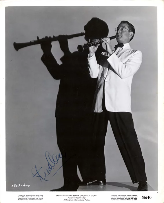 Steve Allen autograph