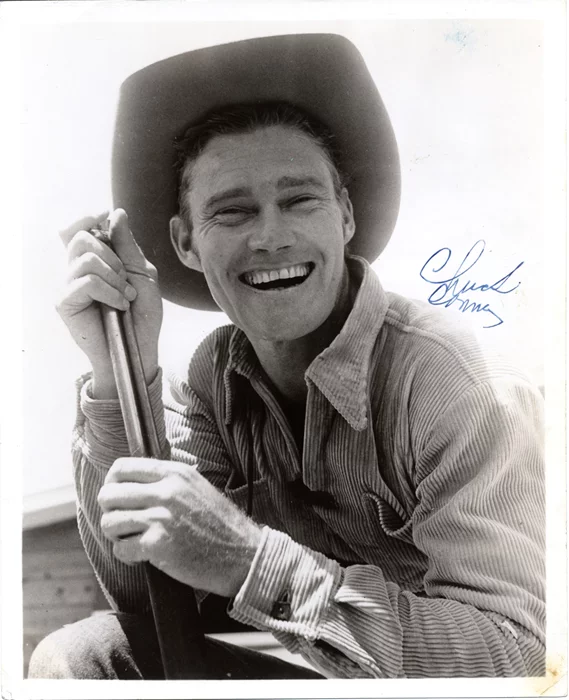 Chuck Connors autograph