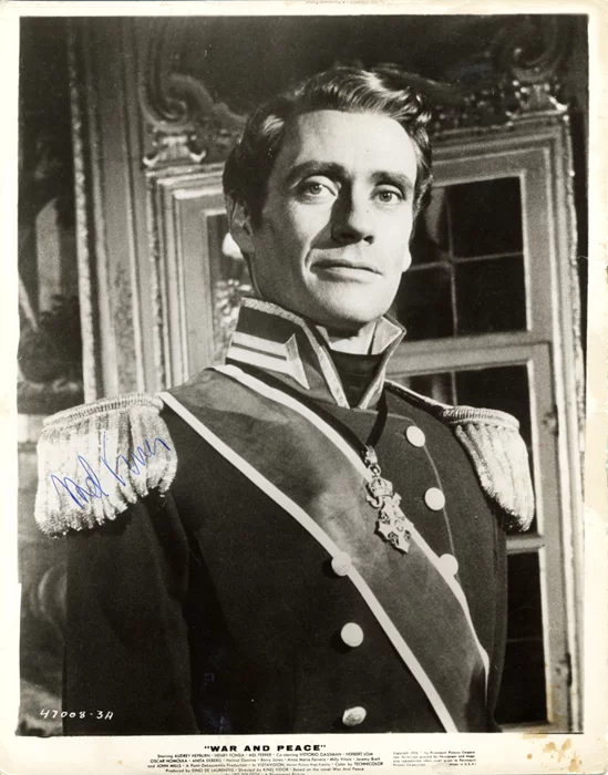 Mel Ferrer autograph