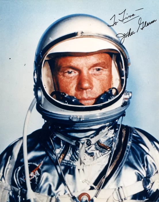 John Glenn autograph
