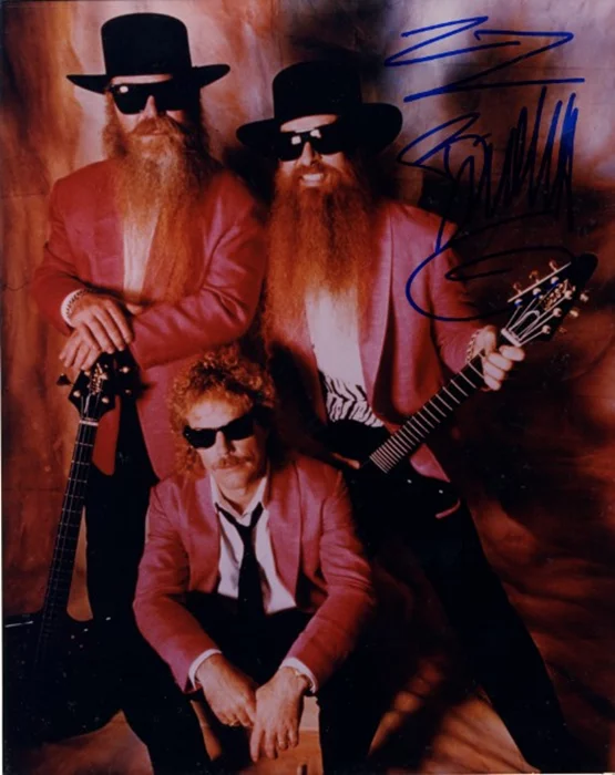 Billy Gibbons autograph