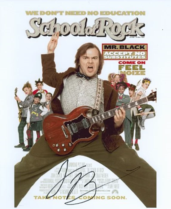 Jack Black autograph