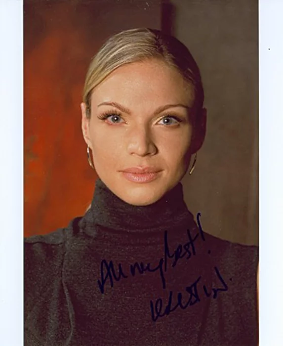 Kristin Lehman autograph