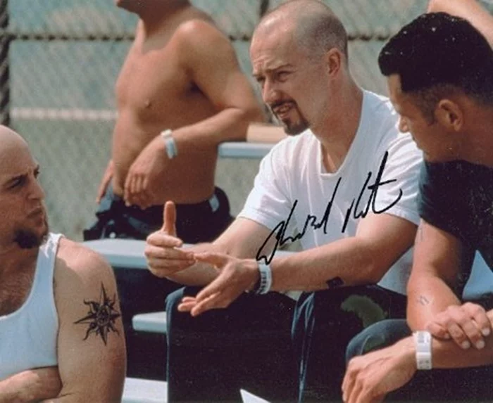 Edward Norton autograph