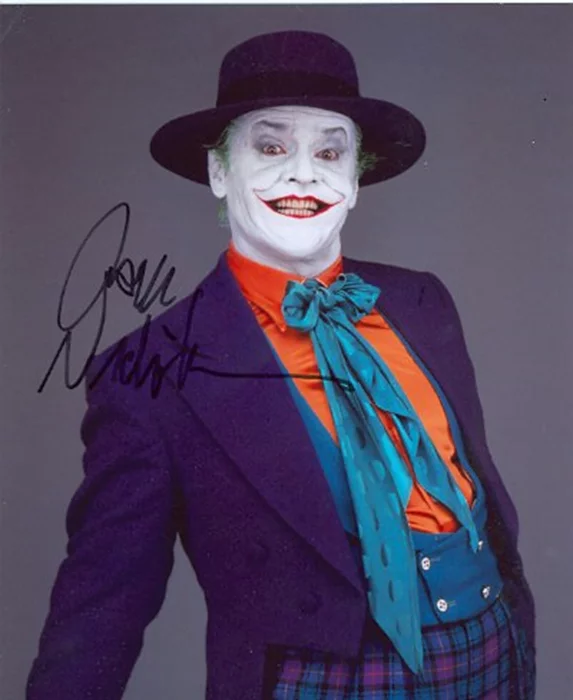 Jack Nicholson autograph
