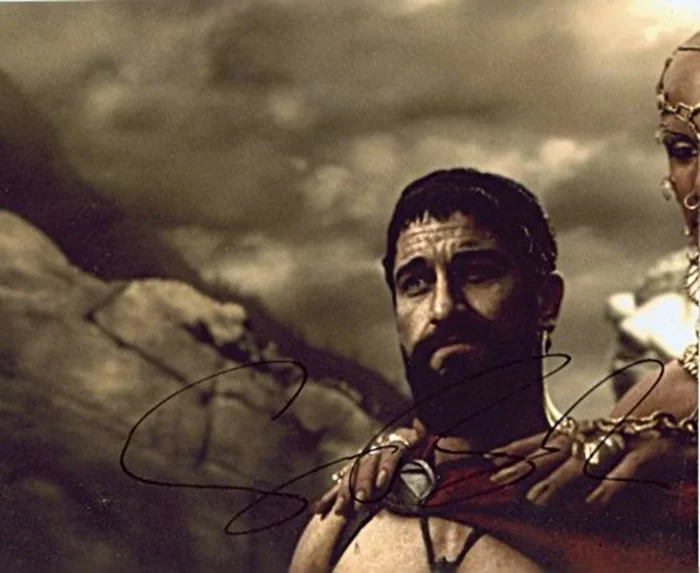 Gerard Butler autograph