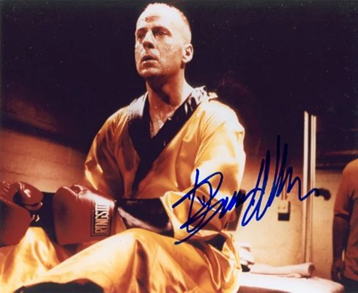 Bruce Willis autograph