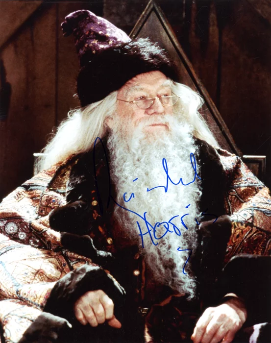 Richard Harris autograph