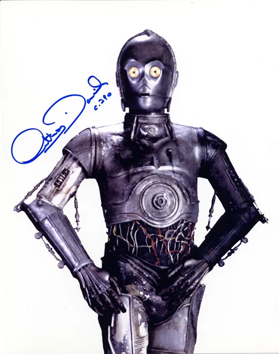 Anthony Daniels autograph
